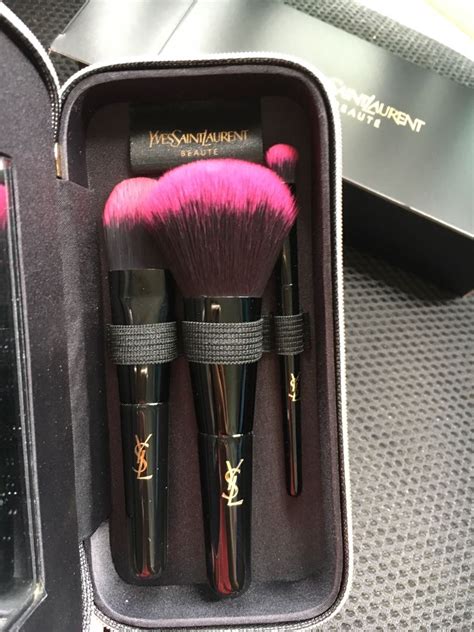 ysl makeup brush kit.